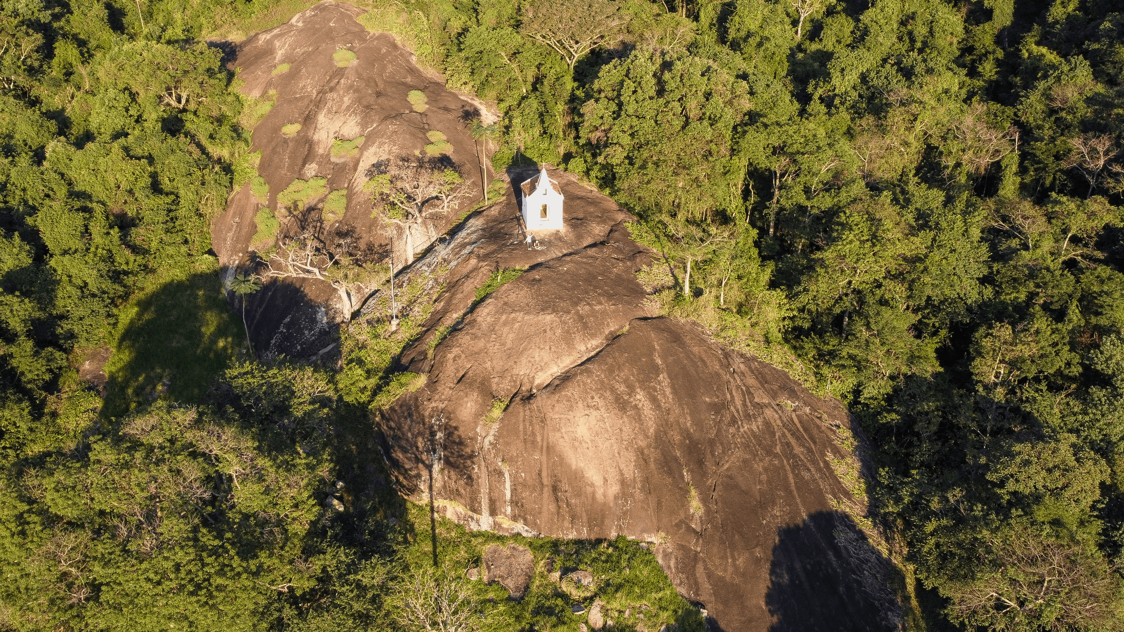 Drone Igrejinha da Pedra em São Sebastião da Grama